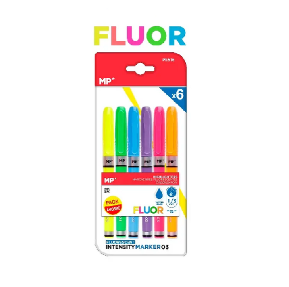 MP Fluorescent Markers 6pcs (PE516)