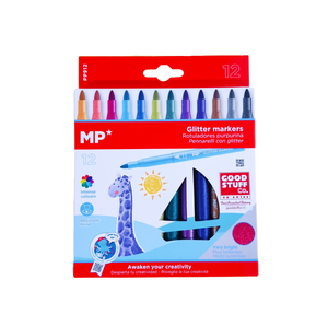 MP Glitter Markers 12pcs (PP912)